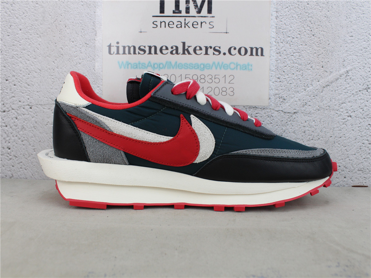 Nike LD Waffle sacai Undercover Midnight Spruce University Red DJ4877-300